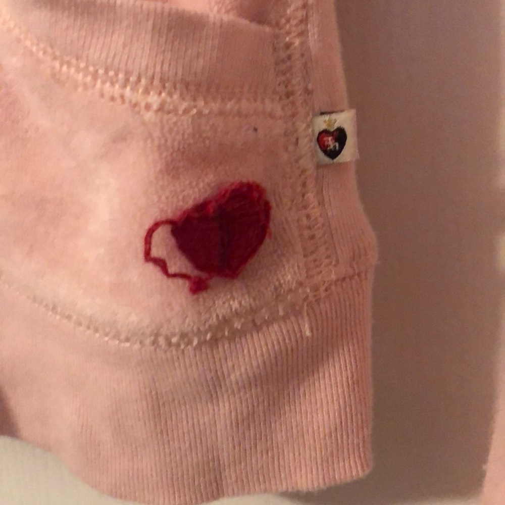 Embellished Twisted heart Hoodie and pants set - Picture 4 of 8